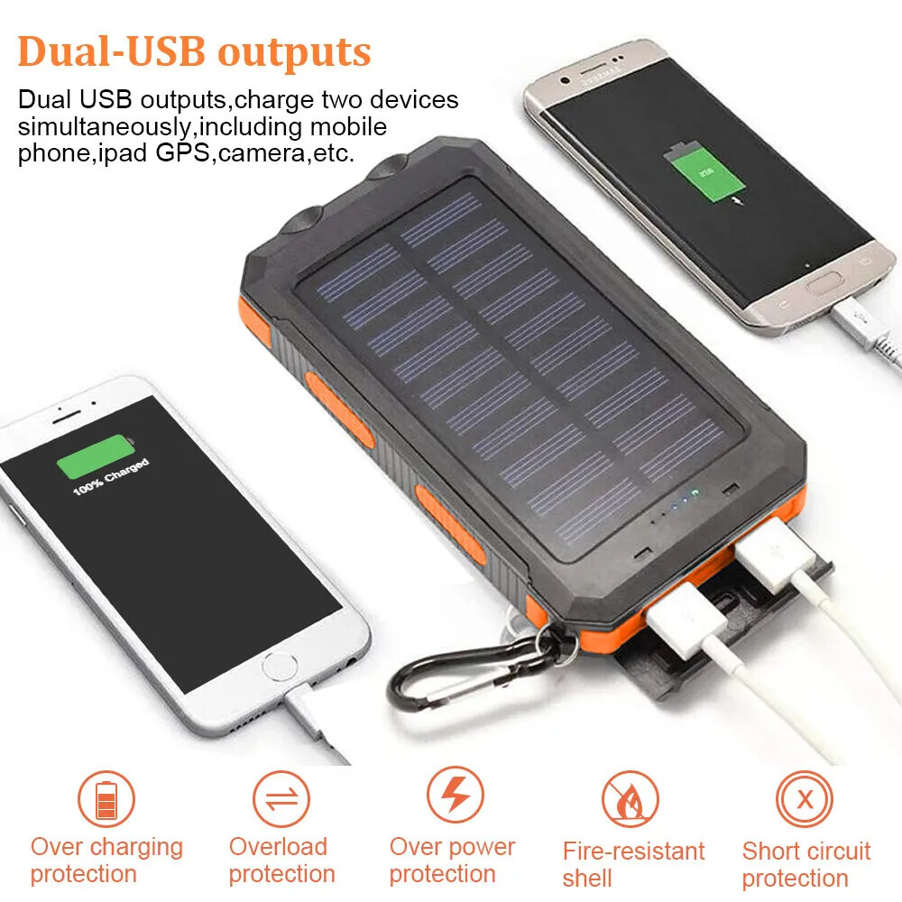 Xiaomi Outdoor Power Supply - Zonne-energiebank 200000 mAh Waterdichte mobiele stroom