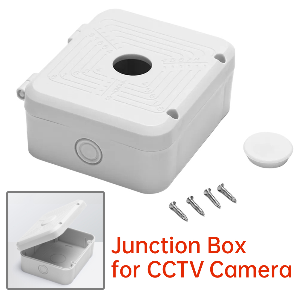 Outdoor Power Outlet Box - Waterdichte aansluitdoos voor CCTV-camera Videodraaddoos Voeding