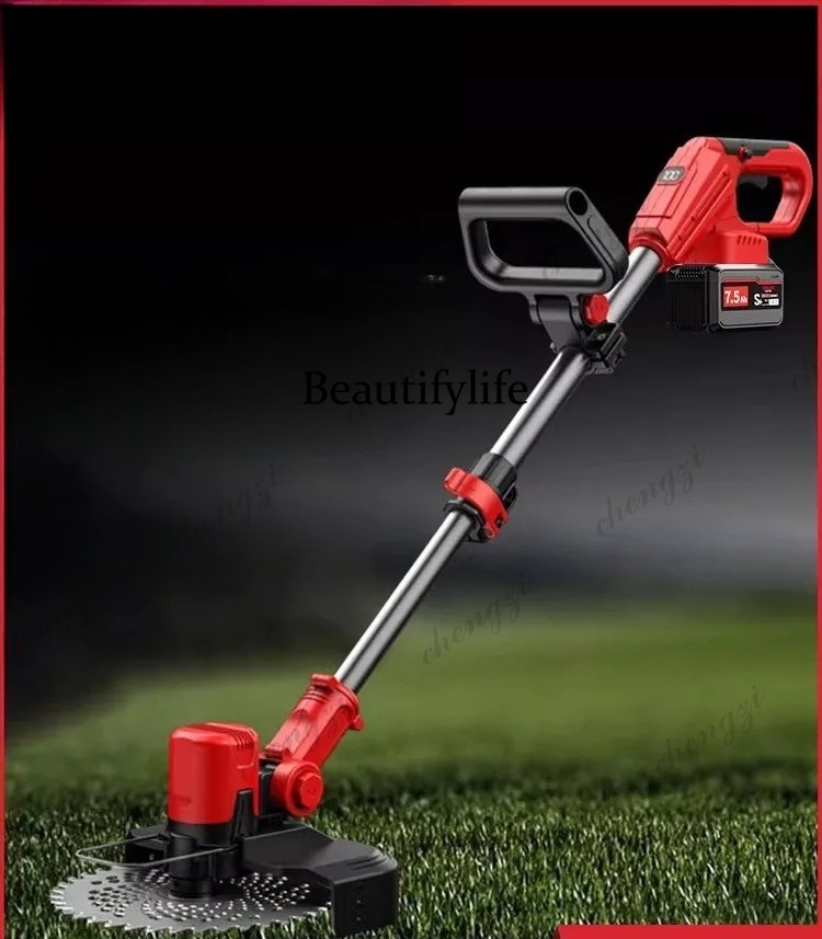 Lawn Mower Battery - Akku-grasmaaier zonder borstels, kleine huishoudelijke grasmaaier,