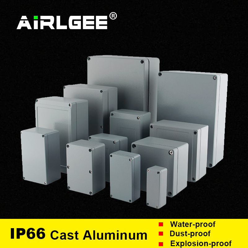 Outdoor Power Outlet Box - Industrie IP66 Waterdicht Gegoten Aluminium Junction
