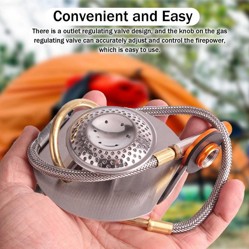 Outdoor Power Heater - Outdoor Camping Gasfornuis 3200W Rvs Alpine