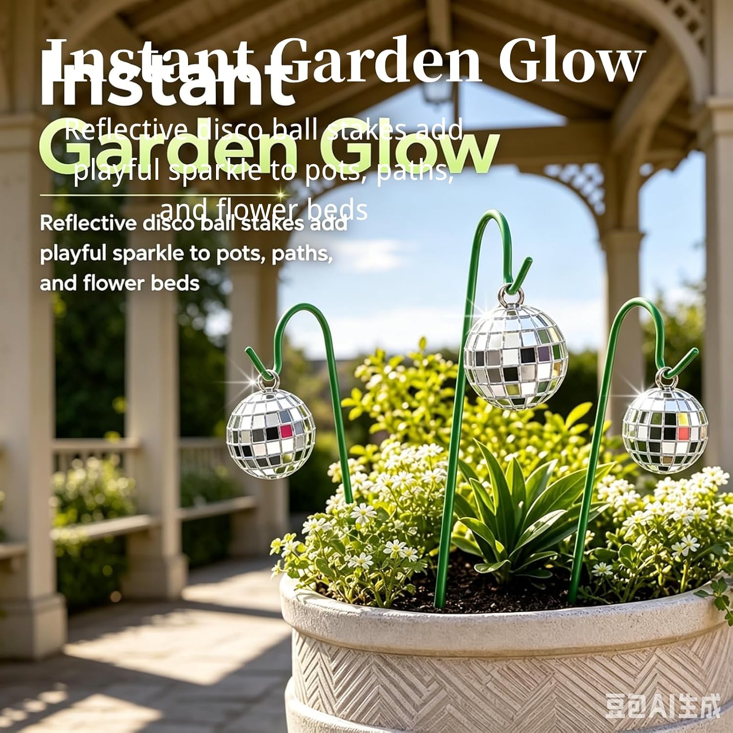 Reflecterende glazen tuinpalen - Outdoor Yard Power Stake recensie en prijs