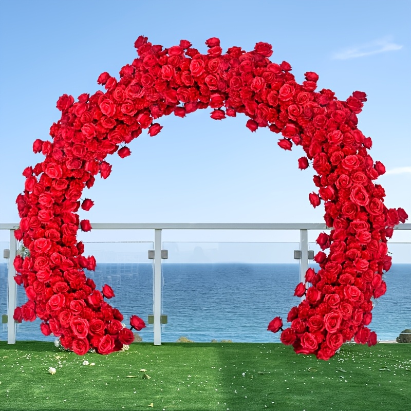 [Romantische Rozenbloemenboog] - Outdoor Power For Wedding recensie en prijs
