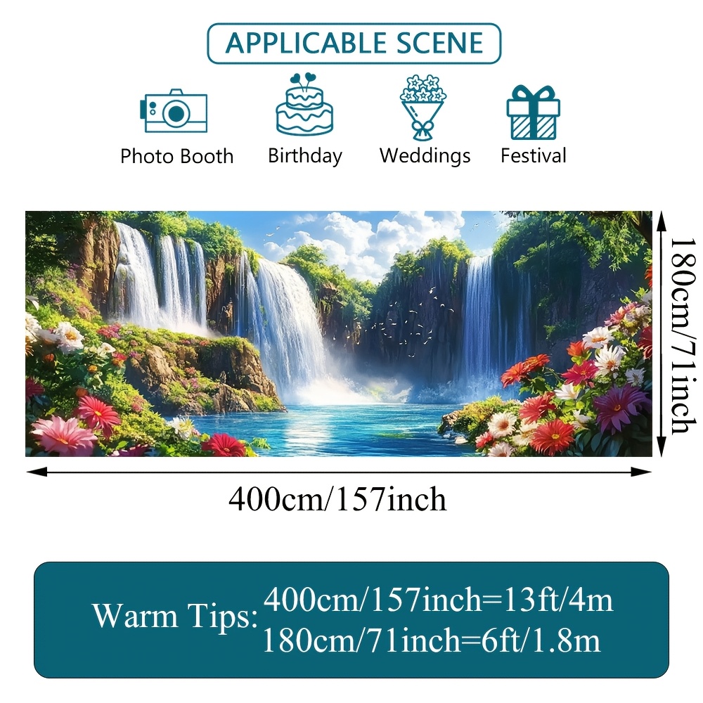 Elegante waterval- en bloemeng - Outdoor Power Garage recensie en prijs