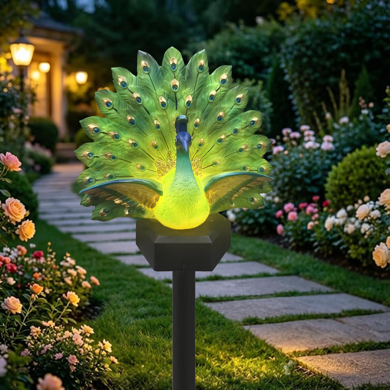 Solar Bird Garden Sculpture Op - Outdoor Yard Power Stake recensie en prijs