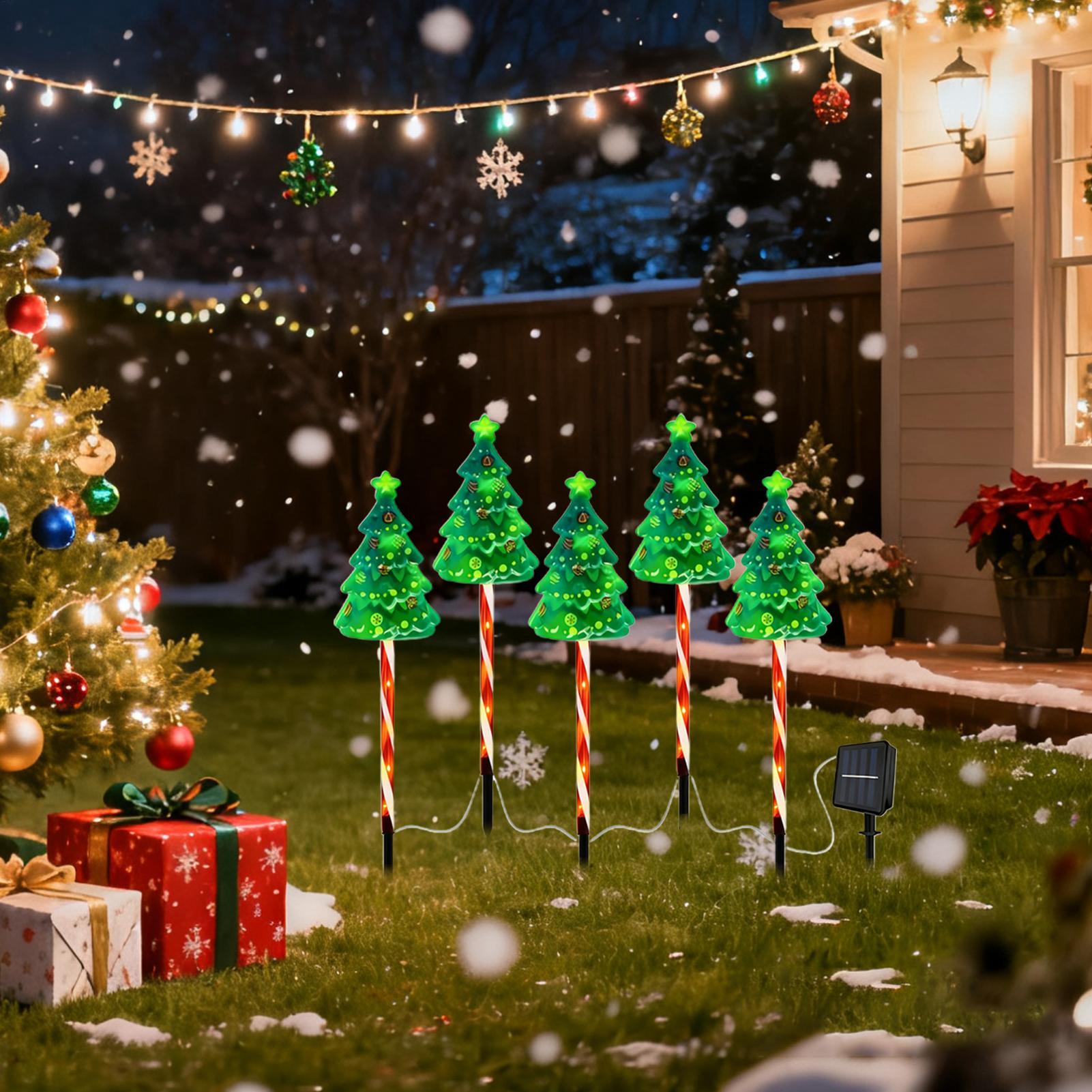 Kerstboom Oprit Licht Op Zonne - Outdoor Yard Power Stake recensie en prijs