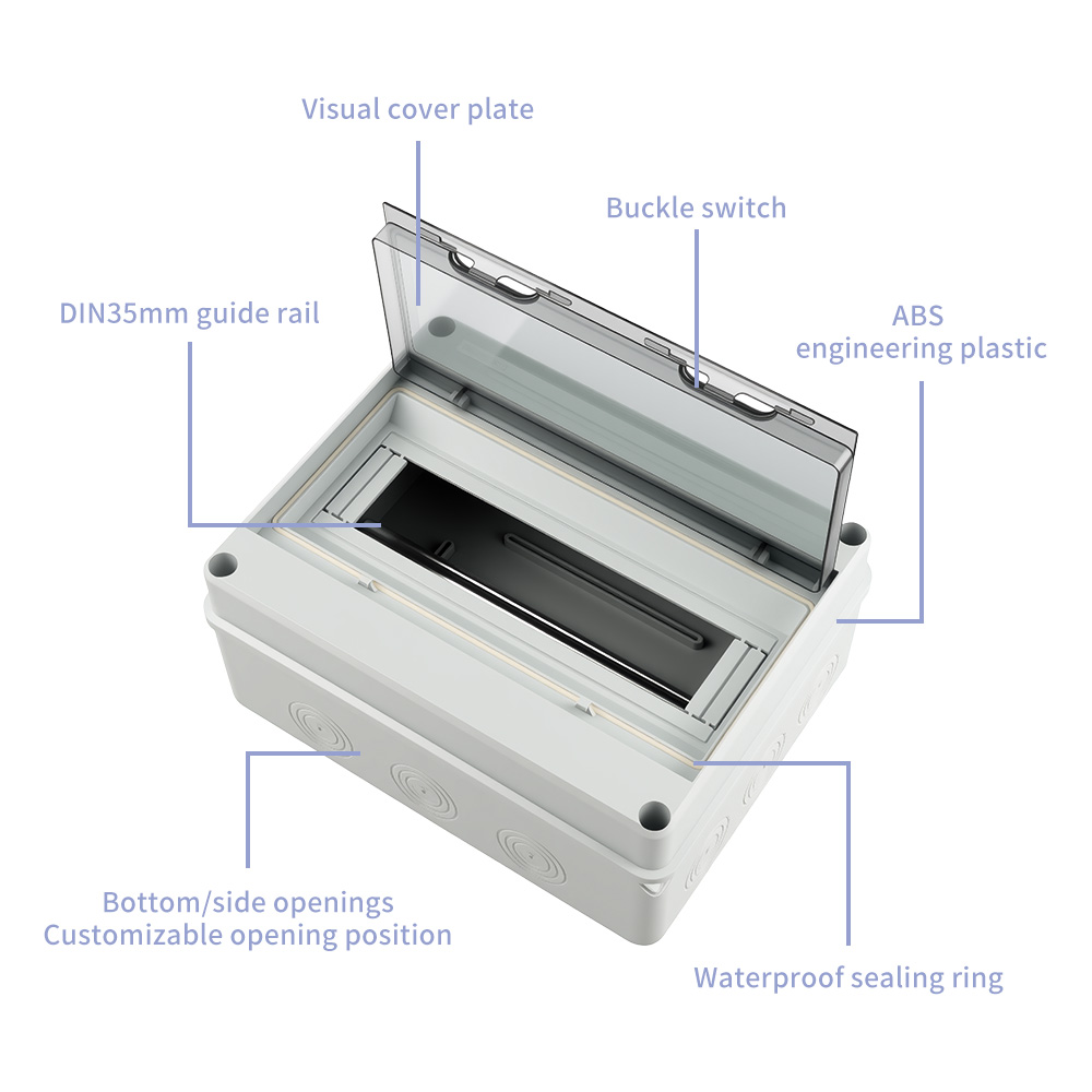 HT-5/8/12/15/18/24 WAY IP65 Wa - Outdoor Power Outlet Box recensie en prijs