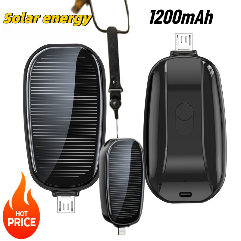 1200mAh Solar Mini Power Bank  - Xiaomi Outdoor Power Supply recensie en prijs
