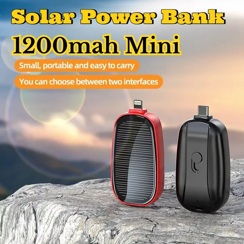 1200mAh Solar Mini Power Bank  - Xiaomi Outdoor Power Supply recensie en prijs
