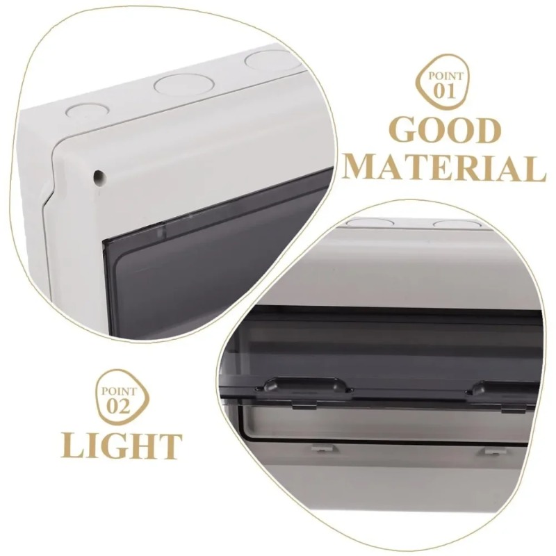 Verbindingsdoos 12-weg buiten  - Outdoor Power Outlet Box recensie en prijs
