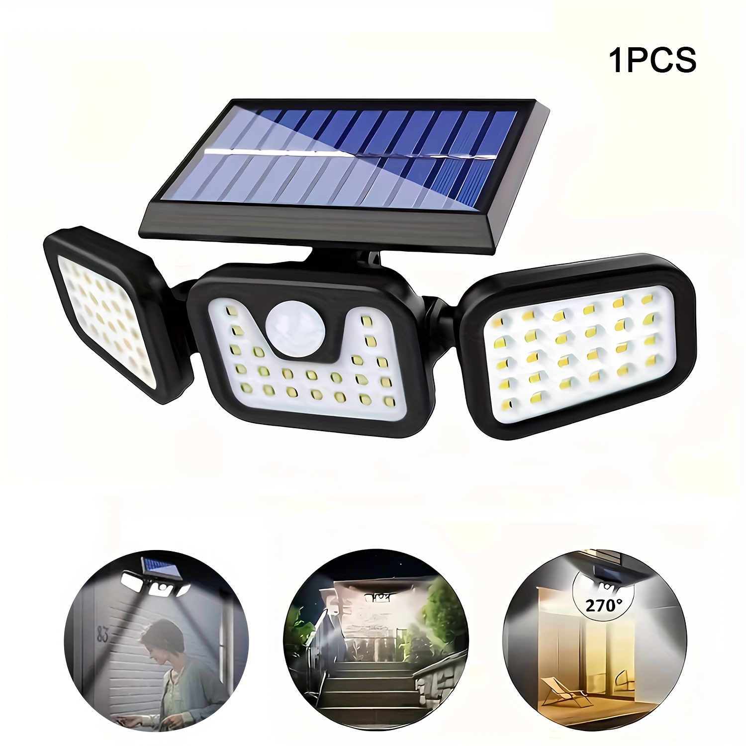 74 LED bewegingsmelderlamp op  - Outdoor Power Garage recensie en prijs