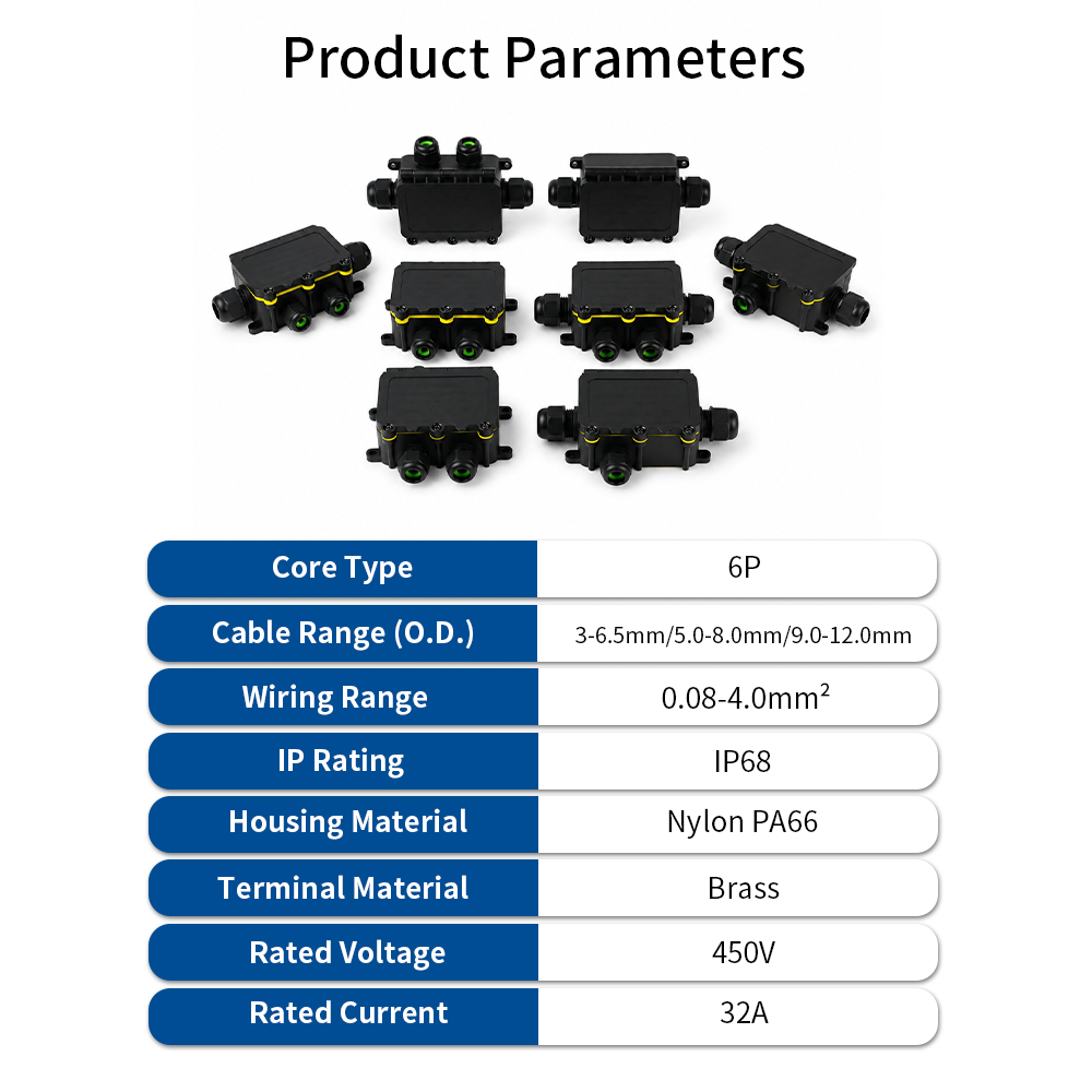 IP68 Waterdichte Junction Box  - Outdoor Power Outlet Box recensie en prijs