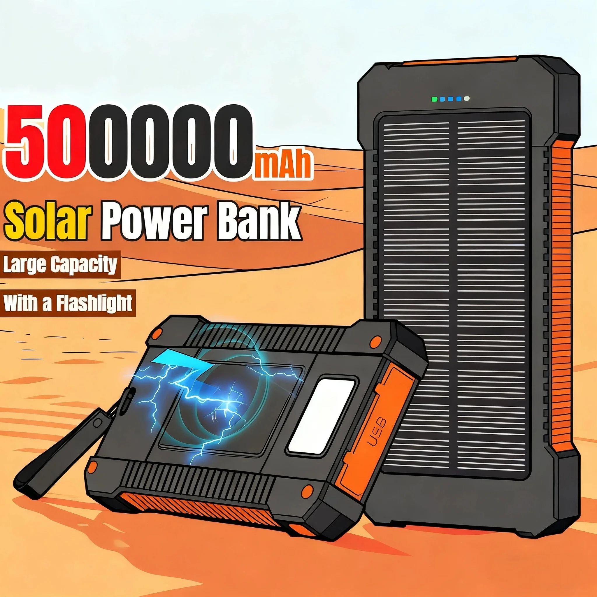 500000 mAh zonne-energiebank g - Xiaomi Outdoor Power Supply recensie en prijs