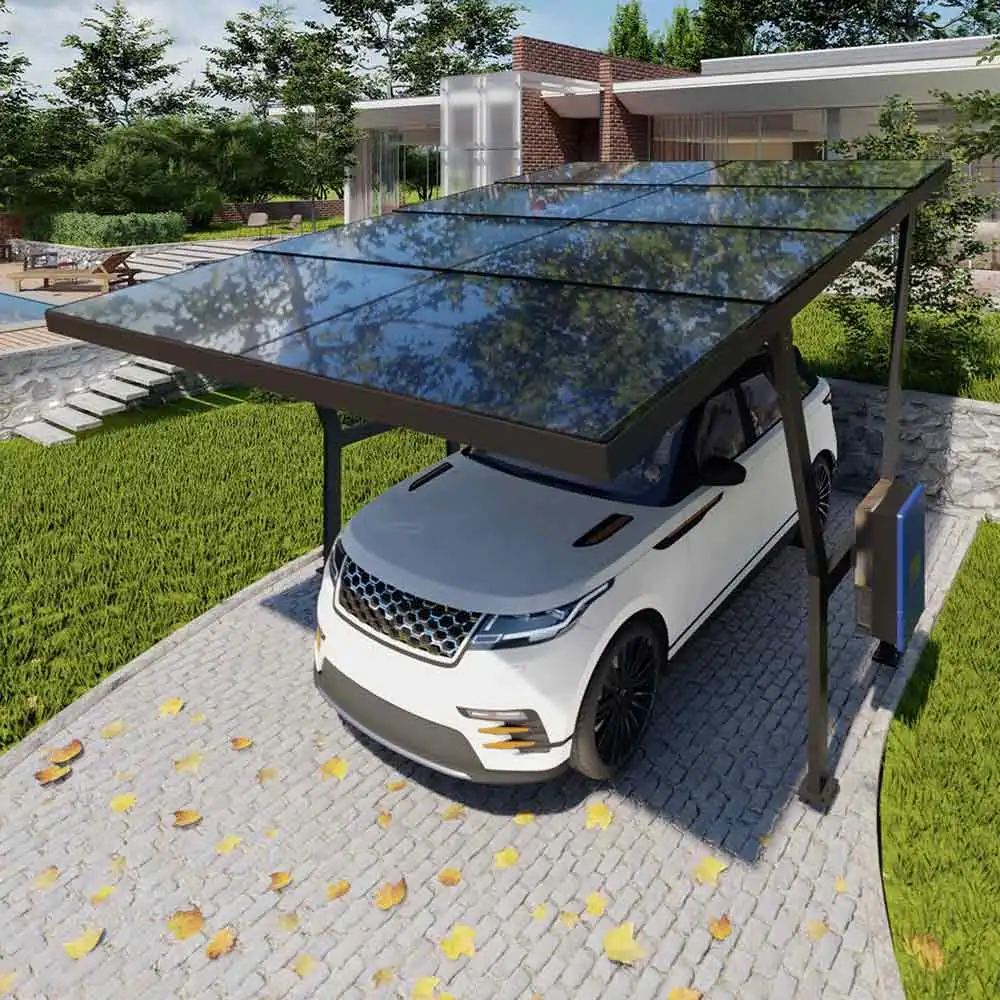 Op maat gemaakte buitenparkeer - Outdoor Power Garage recensie en prijs